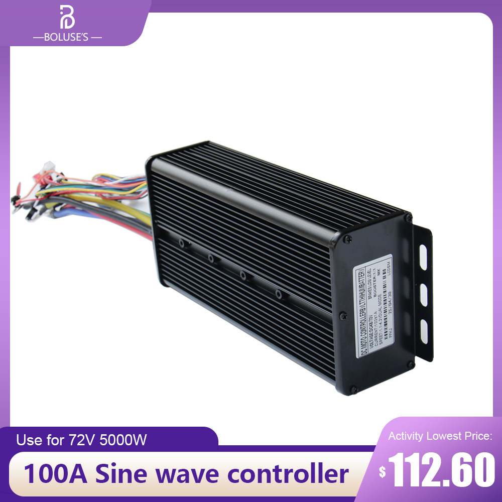 72V 100A Sabvoton Controller - Contrôleur de vélo électrique 100A, 48-72V,